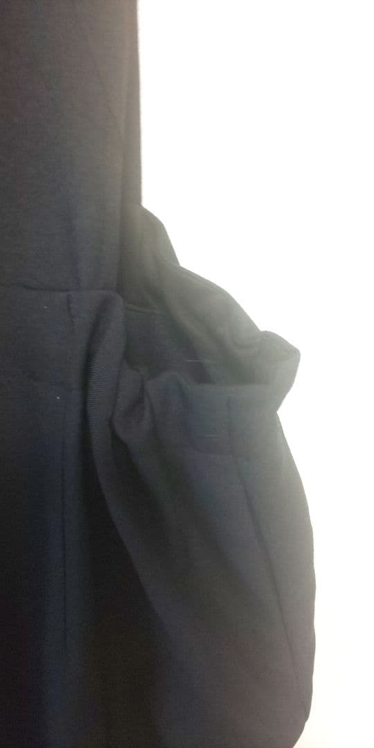 mizuiro ind ボートネックサロペット　ブラック