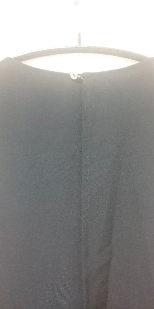 mizuiro ind ボートネックサロペット　ブラック