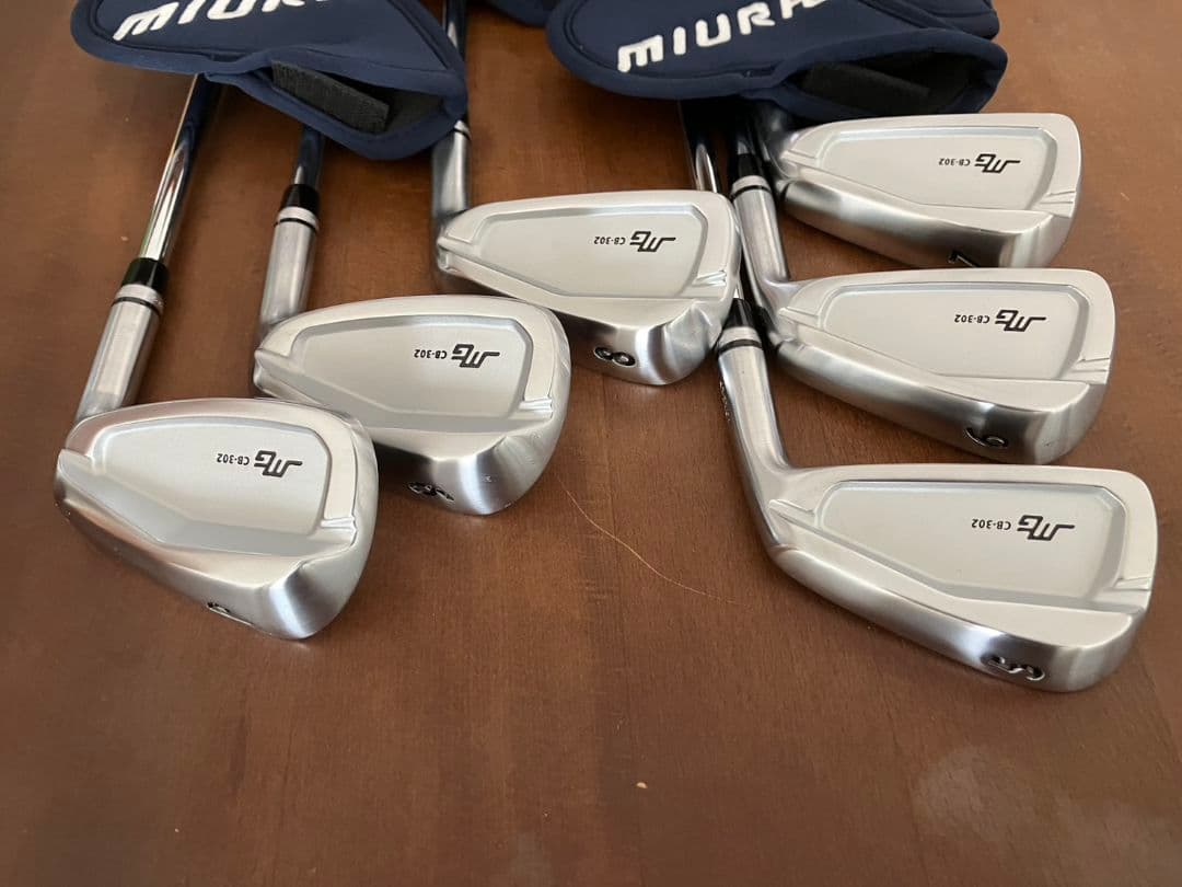 超美品 三浦技研 CB-302 #5-PW　6本組 モーダス 105/S