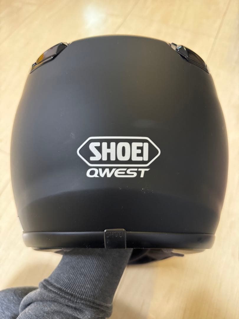 SHOEI フルフェイスヘルメット マットブラック　クエスト　Mサイズ