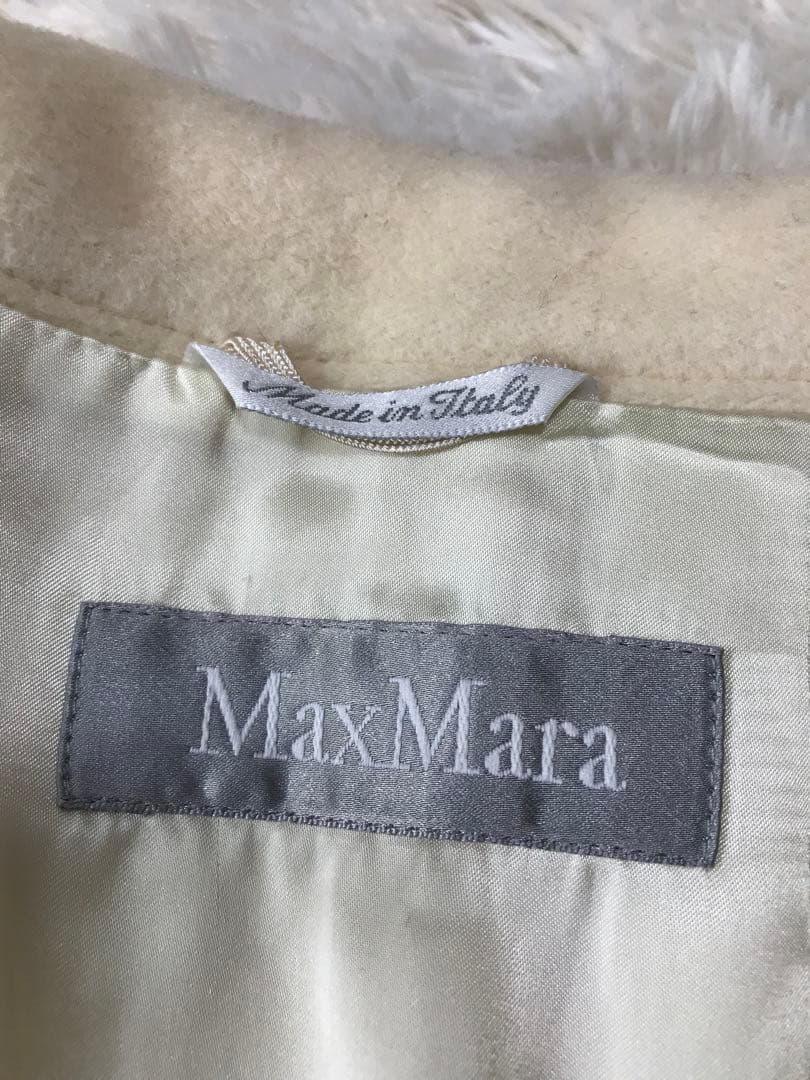 【値下げ対応可能‼️】Max Mara ステンカラーコート ベルト付き Lサイズ