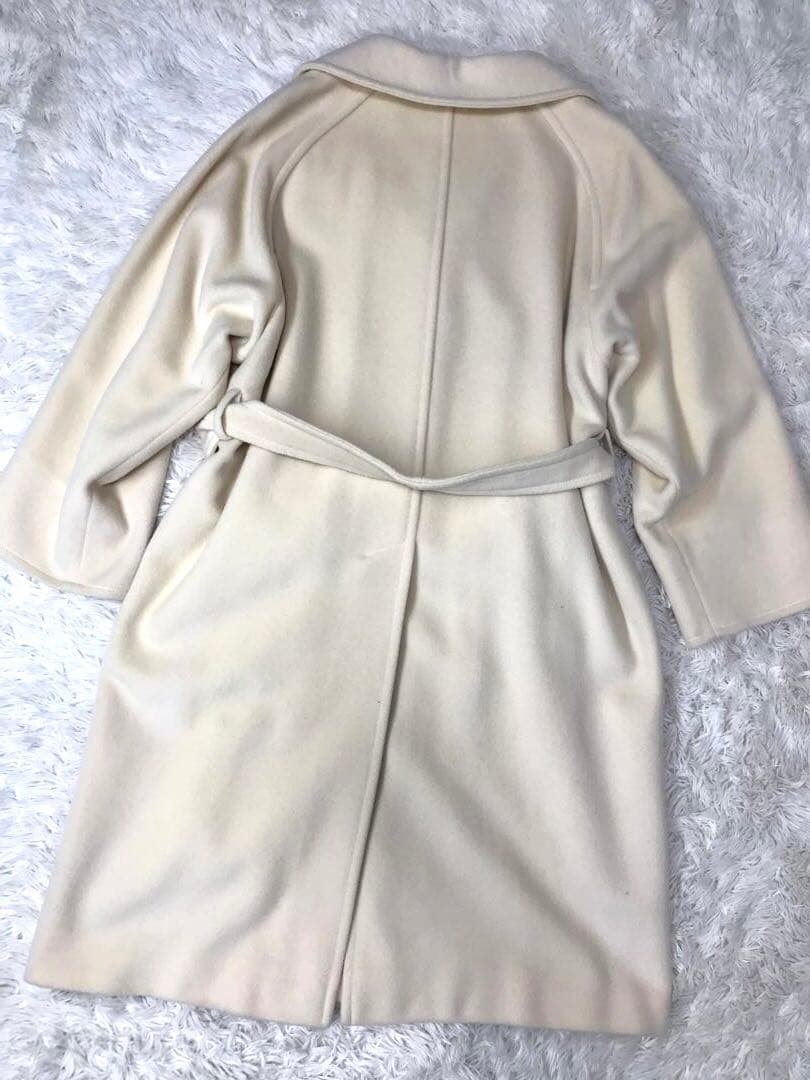 【値下げ対応可能‼️】Max Mara ステンカラーコート ベルト付き Lサイズ