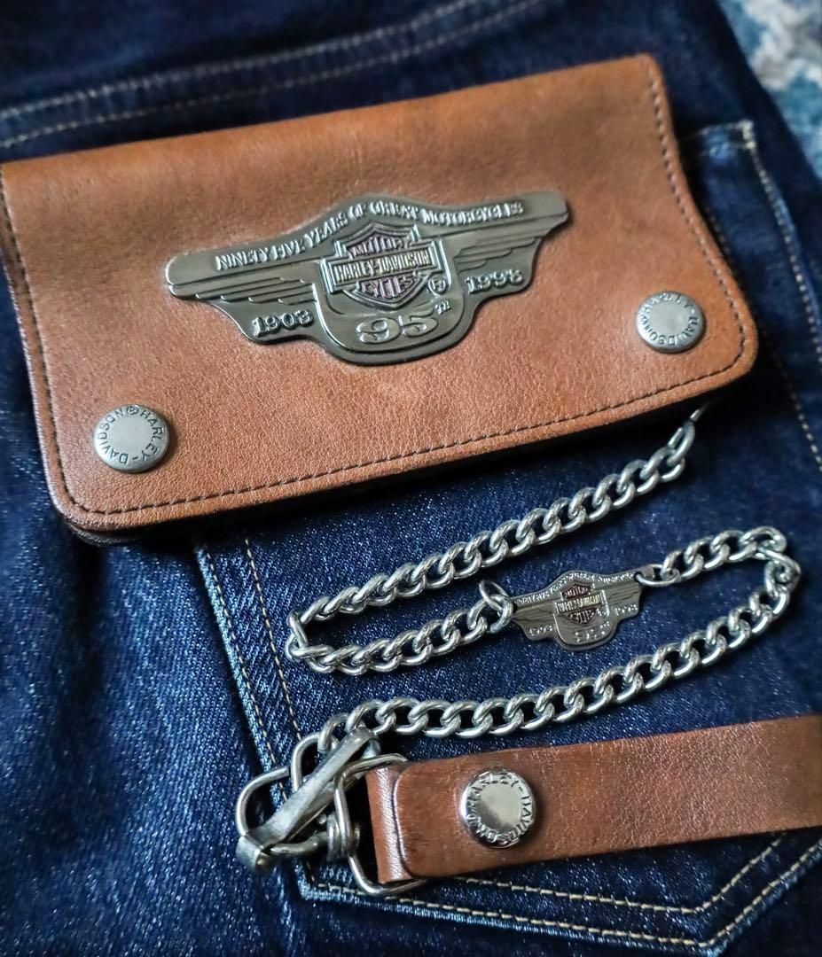 ハーレーダビッドソン　ウォレットチェーン　財布　HARLEYDAVIDSON