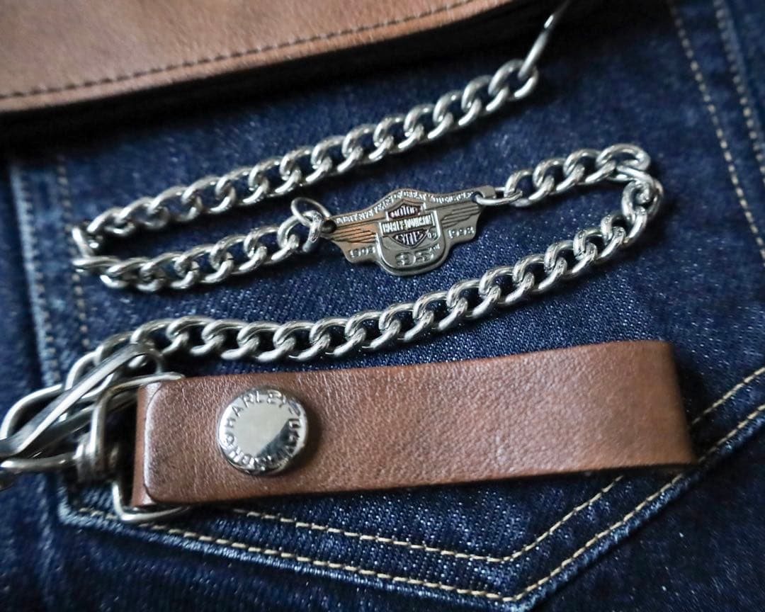 ハーレーダビッドソン　ウォレットチェーン　財布　HARLEYDAVIDSON