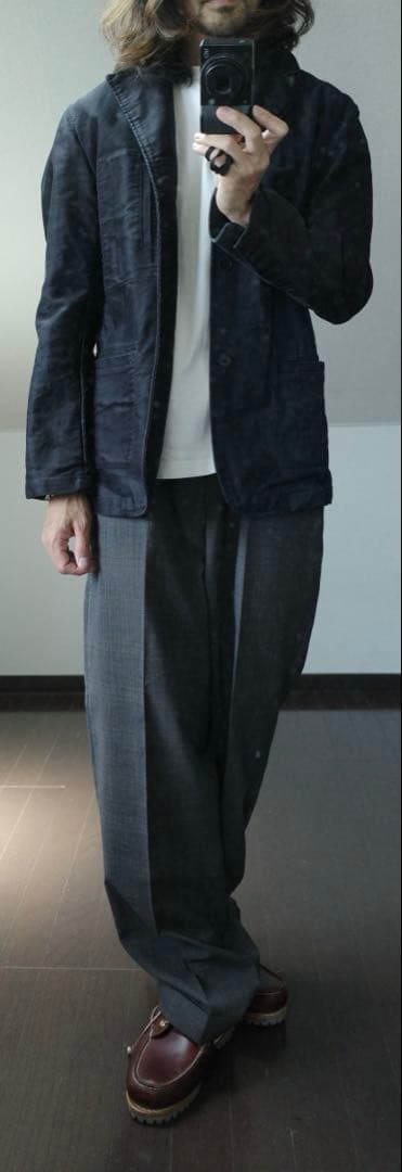 フレンチ　ワークジャケット モールスキン カバーオール　ヴィンテージ