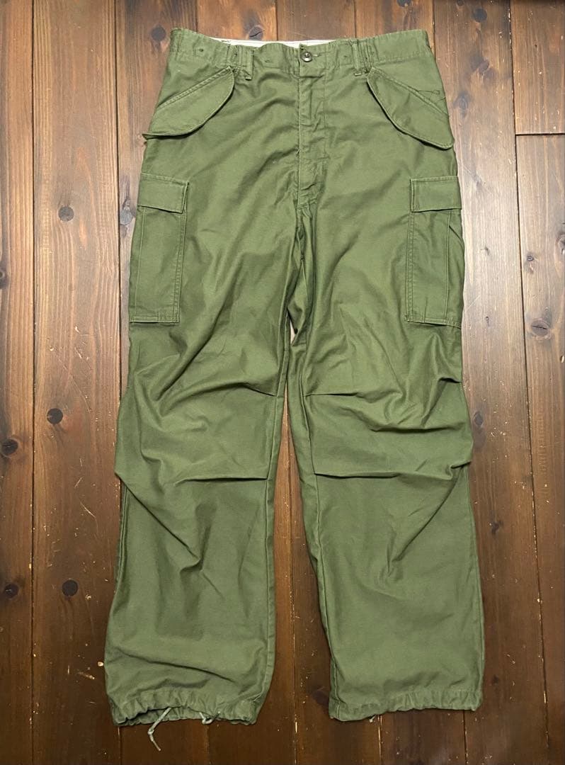 う*ん様 米軍実物USARMY M65 75年製フィールドパンツカーゴパンツ