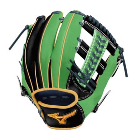 トモヤ　ミズノプロ軟式オプションオーダー　中指RBミズノマーク刺繍