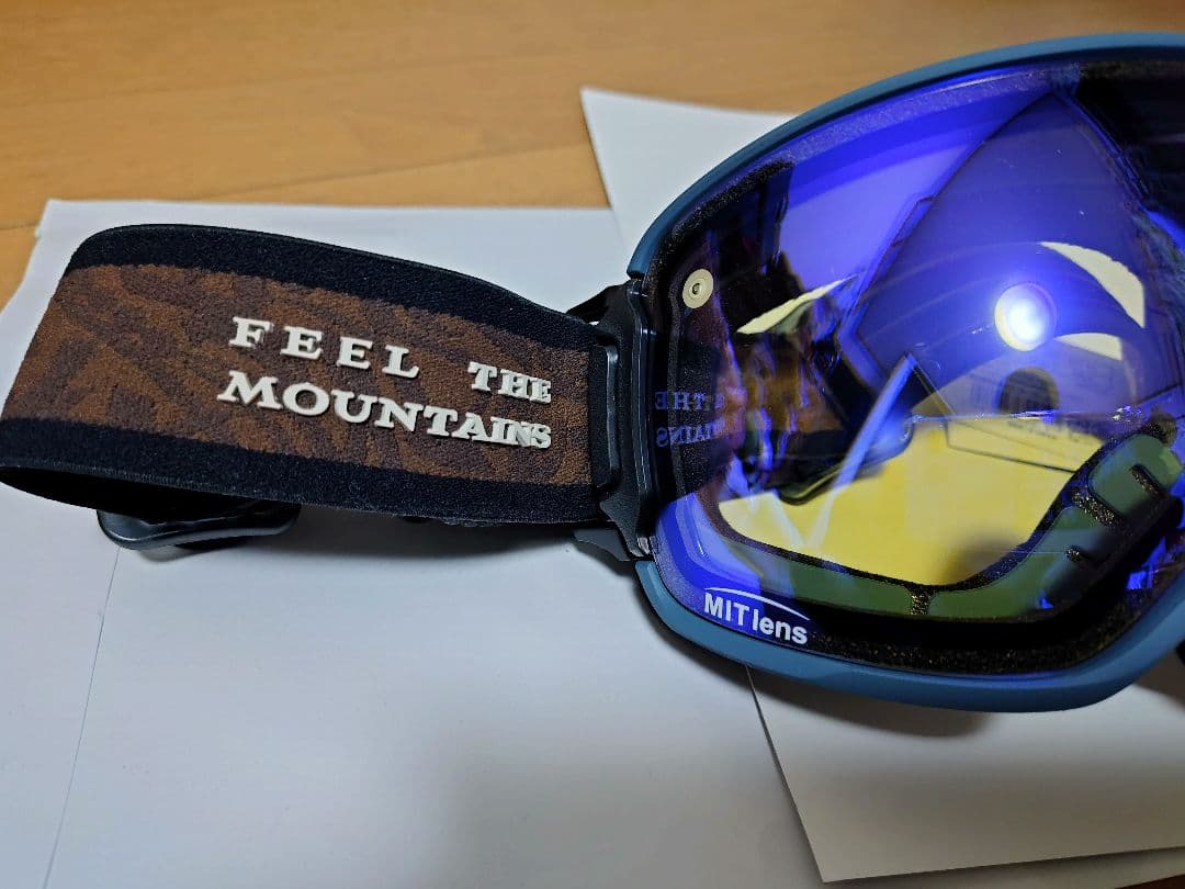 SWANS RIDGELINE MITブルーミラー ゴーグル