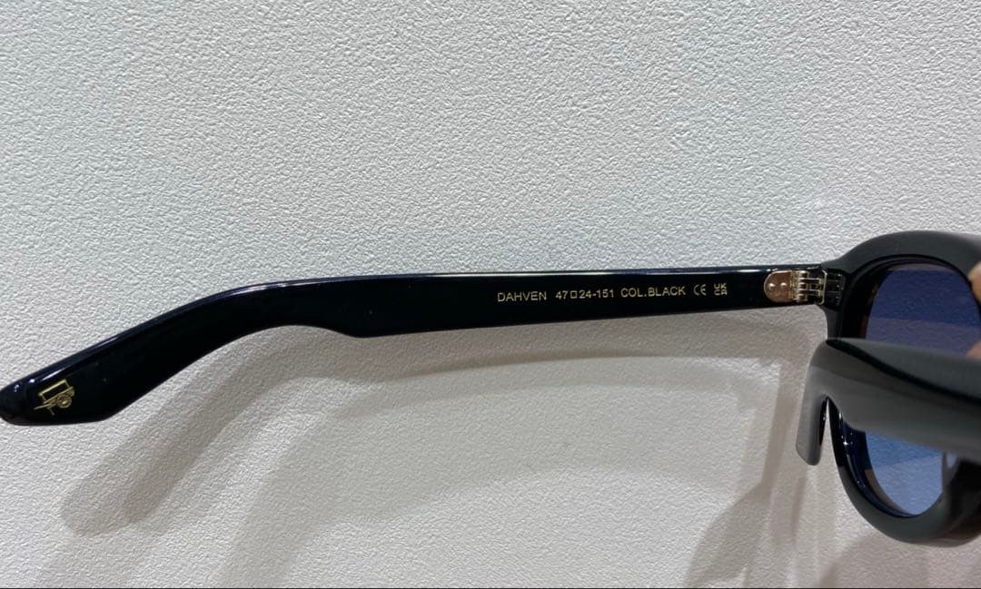 週末限定　MOSCOT DAHVEN サングラス 47 黒