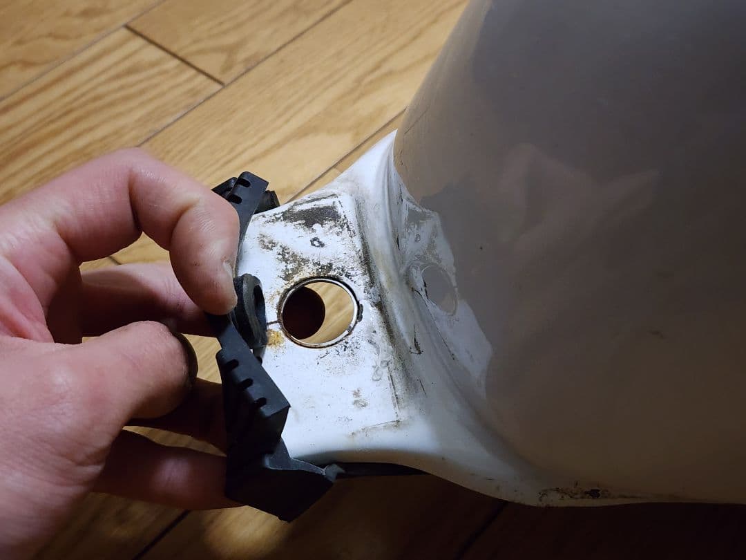 NSR250R MC18 88 燃料タンク 現状品 青テラ