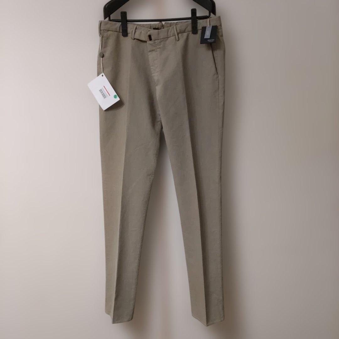 【新品】INCOTEXインコテックス　ベージュパンツ サイズ56