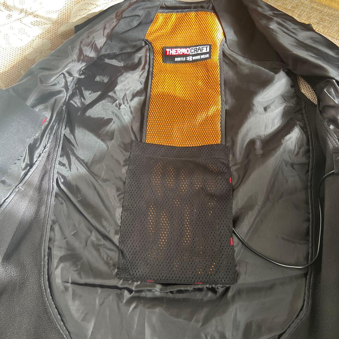 Burtle ベスト AC260 サーモクラフト、バッテリー付き