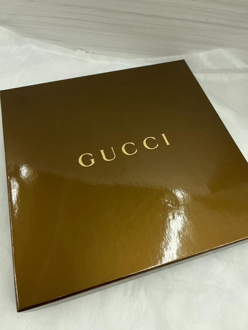 ★未使用品★GUCCIグッチ　マフラー　ストール　ＧＧ柄ロゴ　ブラック×グレー