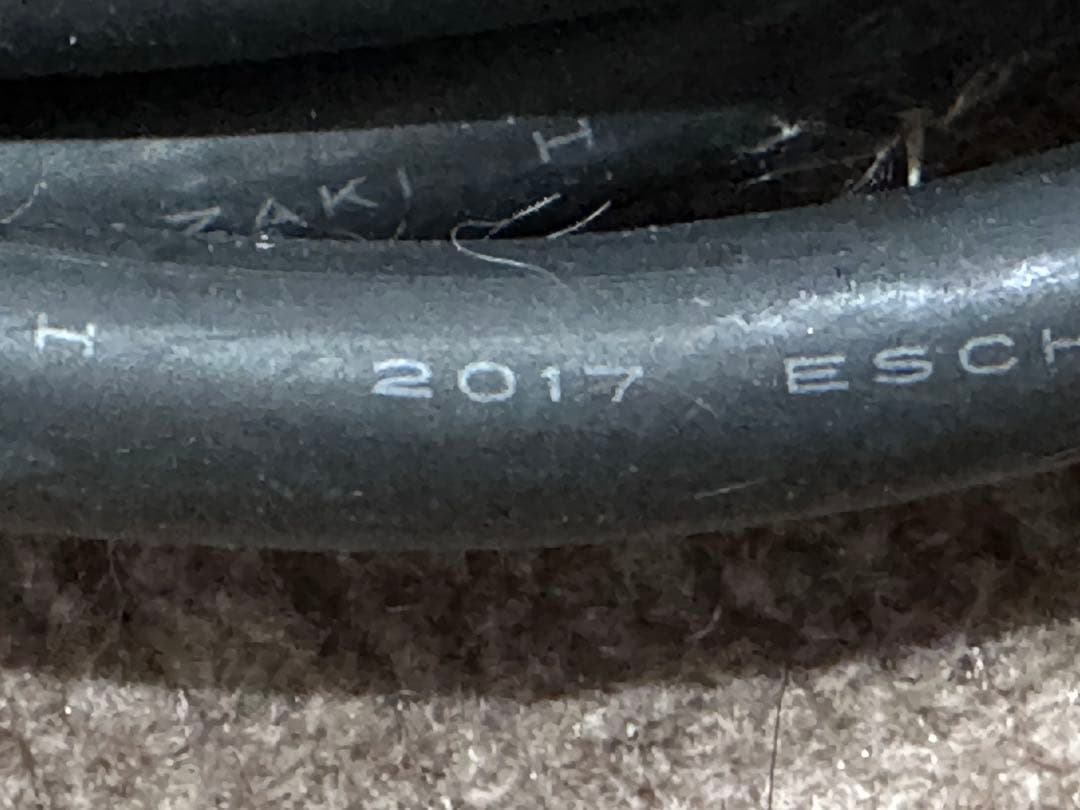 日産　EV充電器 3NK5E ケーブル2017年