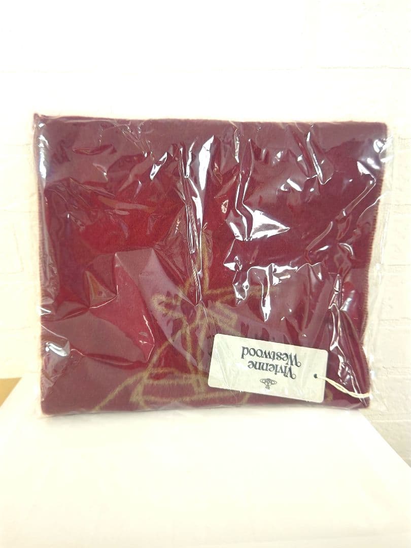 Vivienne Westwood ワインレッドマフラー