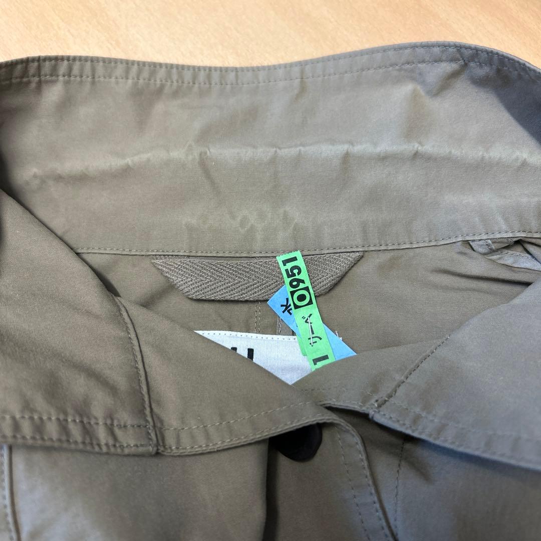 マーガレットハウエル COTTON POPLIN ステンカラー ロングコート B