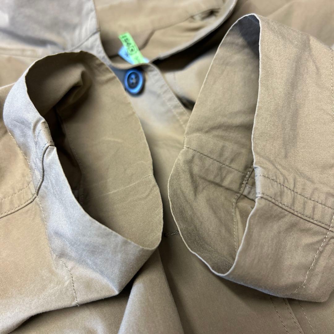 マーガレットハウエル COTTON POPLIN ステンカラー ロングコート B