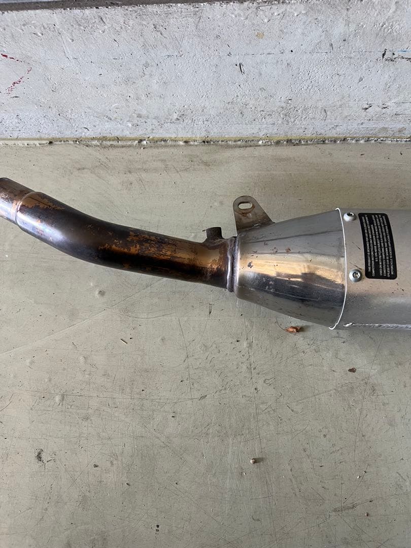 FMFQ4マフラー　FI KLX250用（サイレントボム3付）