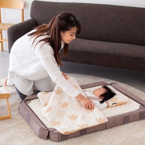 【大幅値下げ‼️】färska コンパクトベッドセット ブラウン