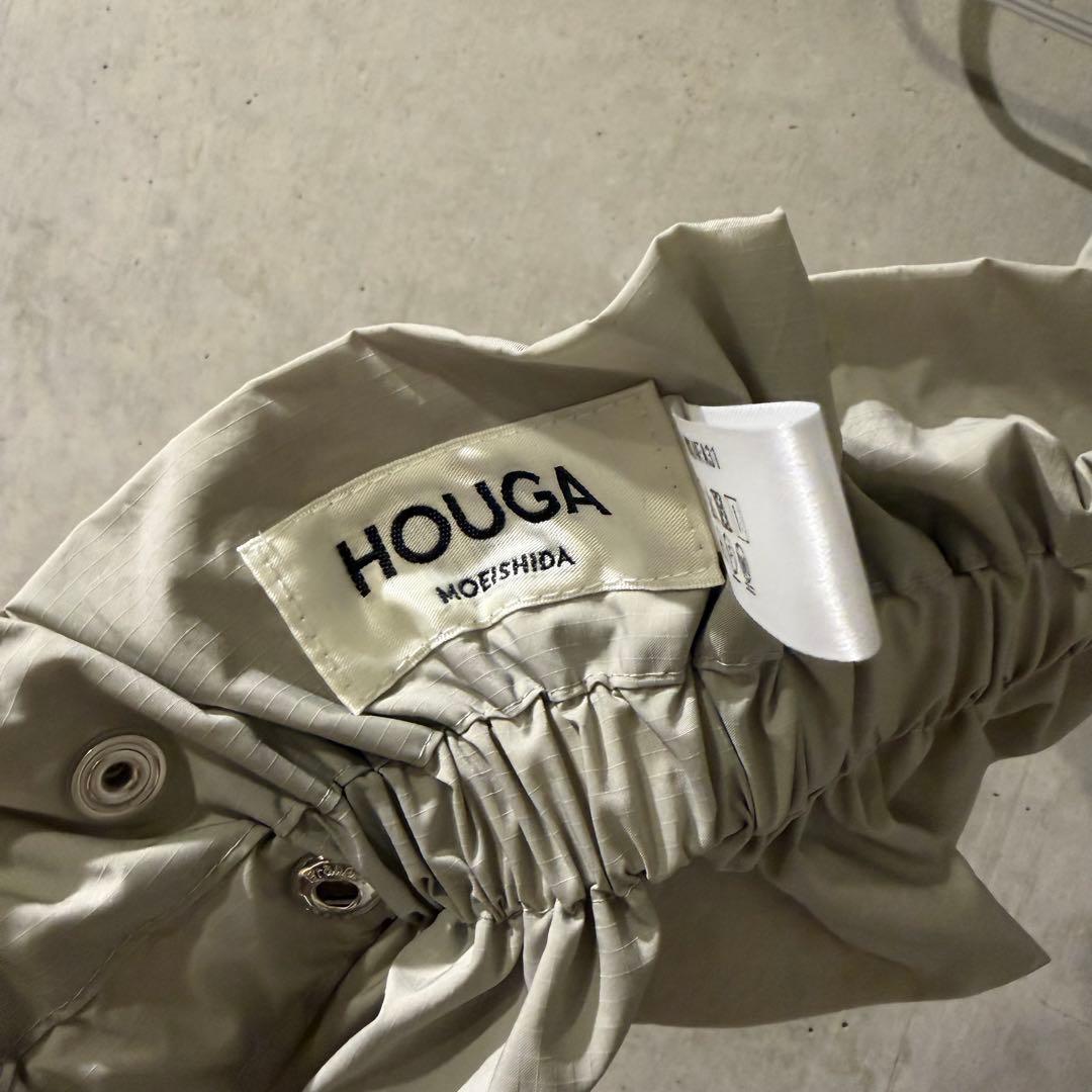 HOUGA フリルデザイン グレー ベスト