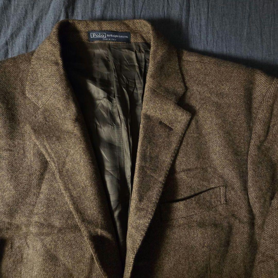 90s Polo Ralph Lauren イタリア製　アンゴラ混JKT 42