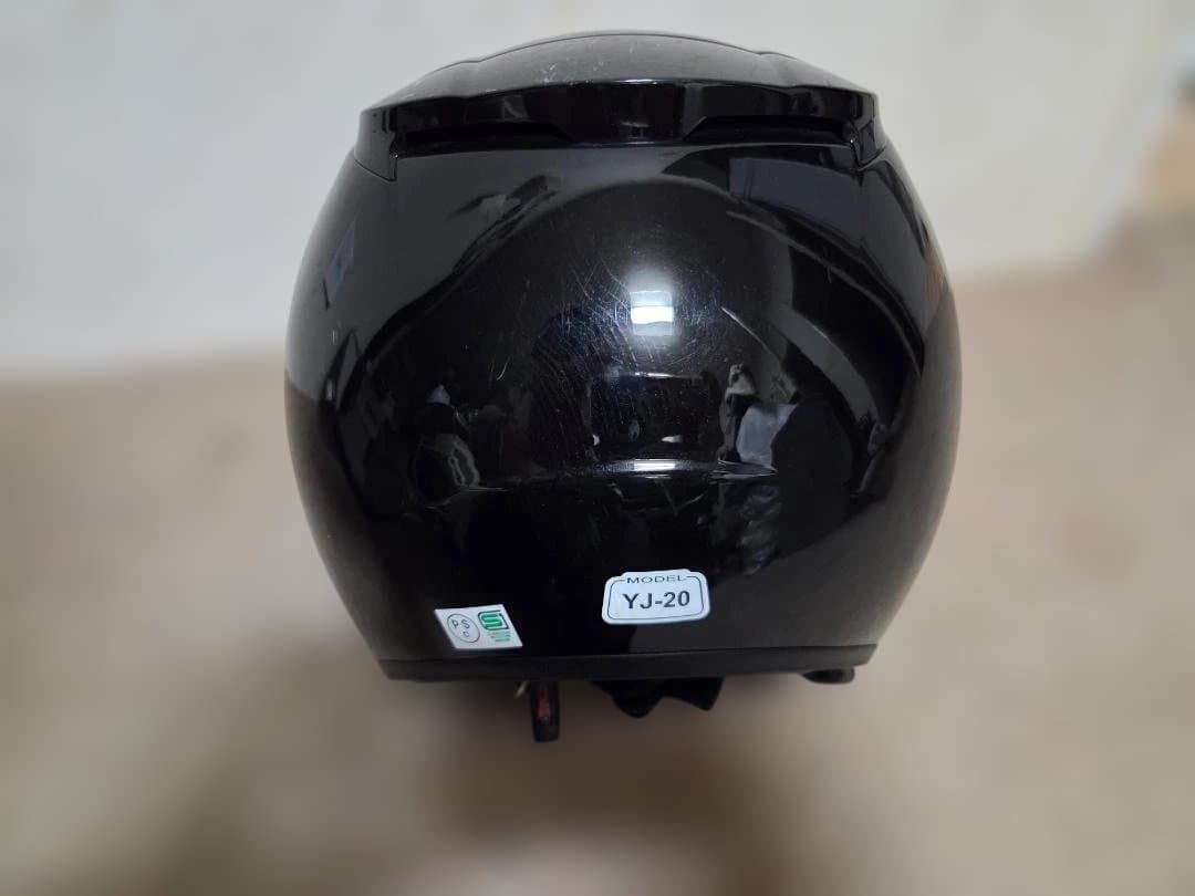 ZENITH ブラック ジェットヘルメット