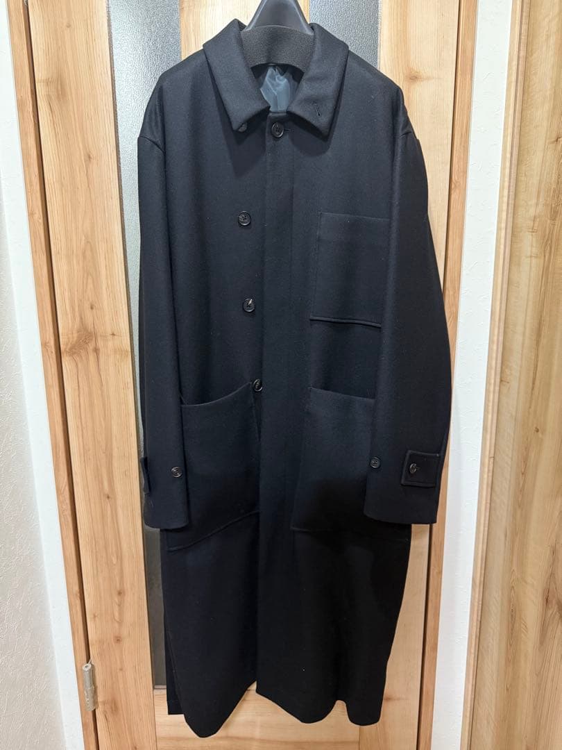ジャケット・アウター ssstein OVERSIZED DOUBLE BUTTON COAT