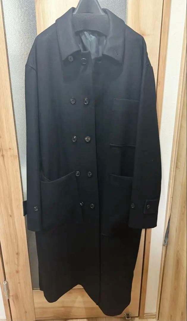 ジャケット・アウター ssstein OVERSIZED DOUBLE BUTTON COAT