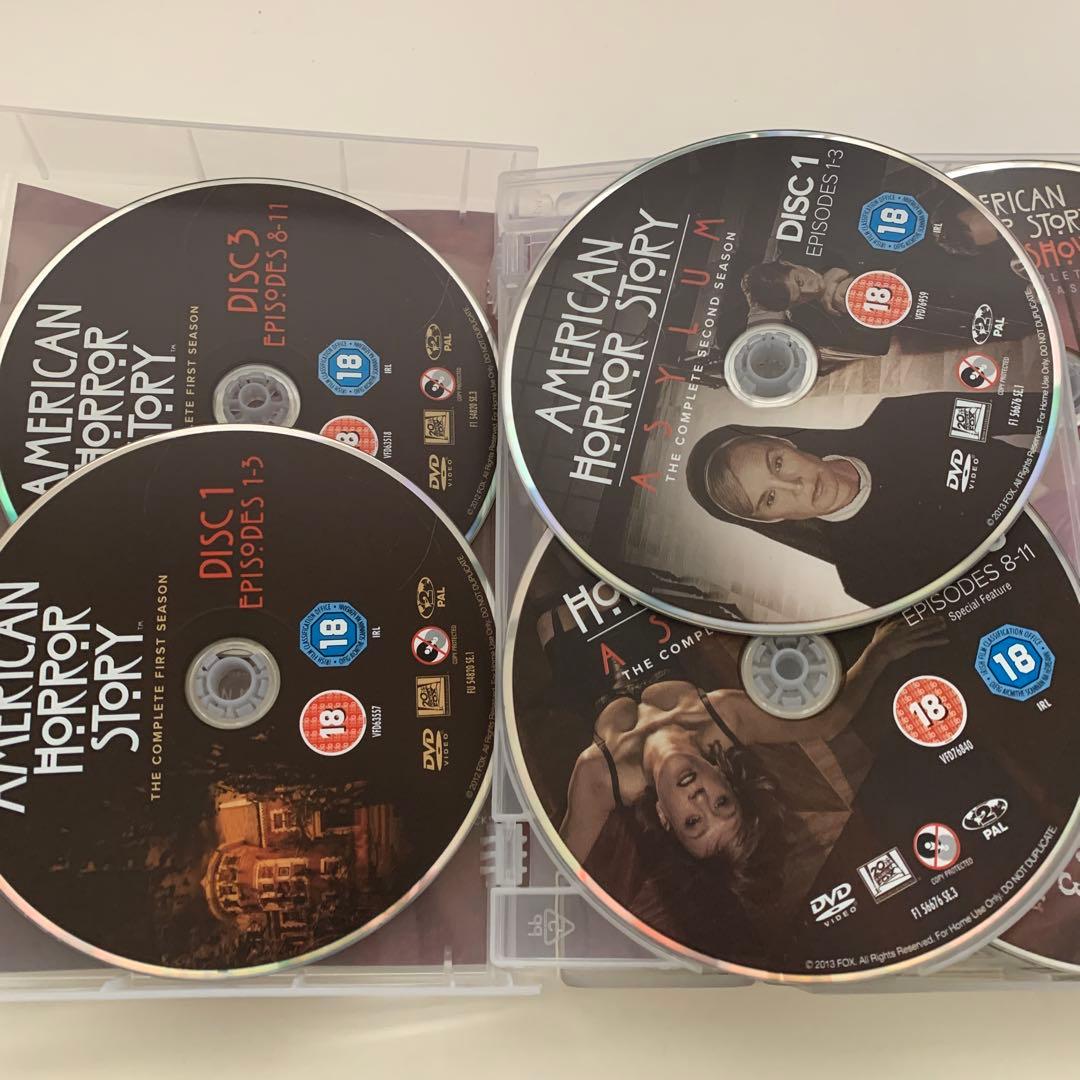 AMERICAN HORROR STORY シーズン1-6 DVD 【海外版】