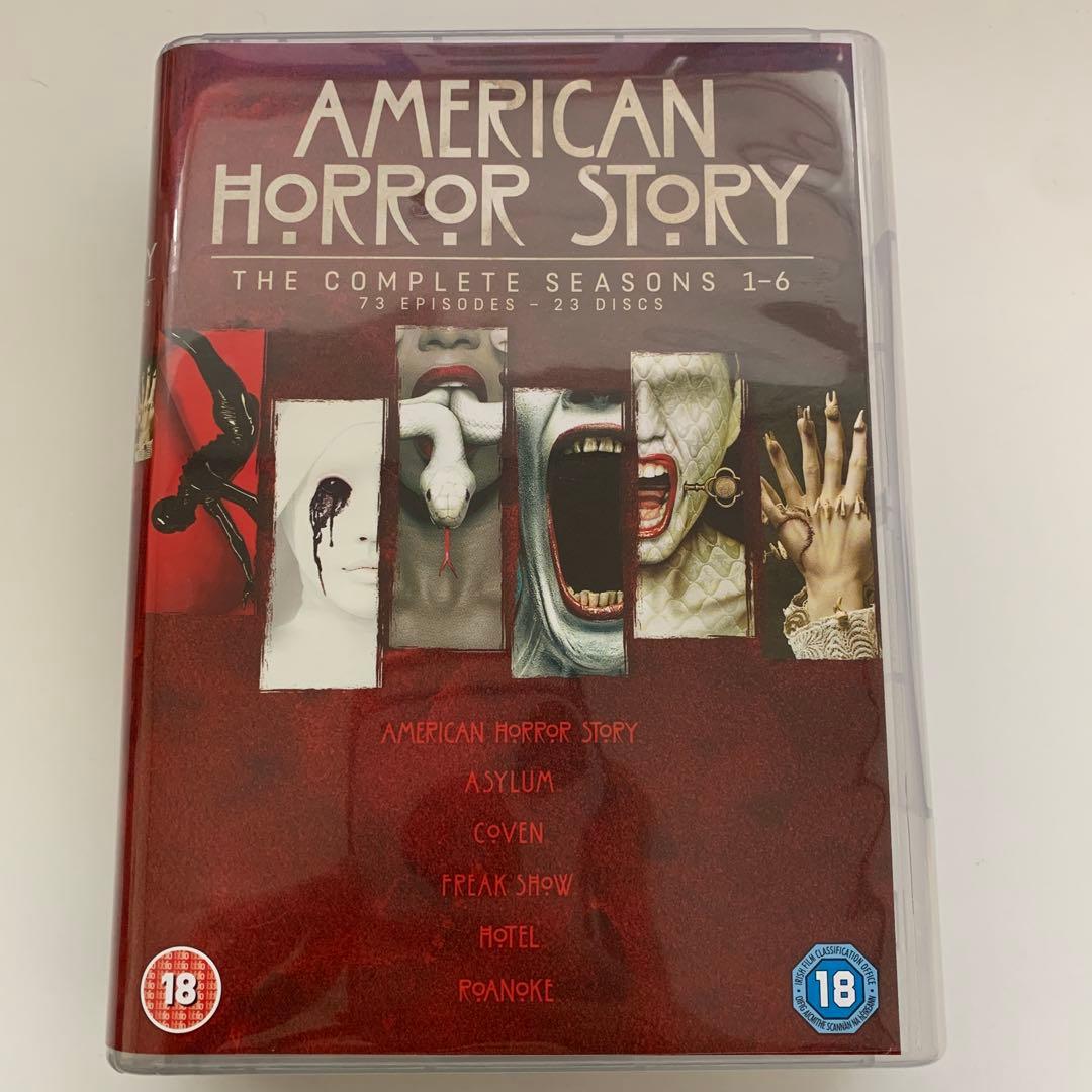 AMERICAN HORROR STORY シーズン1-6 DVD 【海外版】
