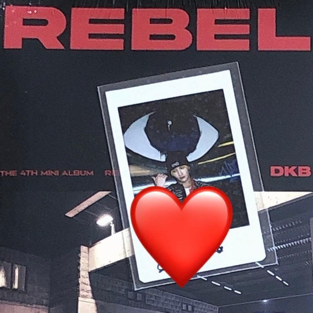 DKB ダクビ　ダークビー　REBEL イチャン　チェキ　ポラ