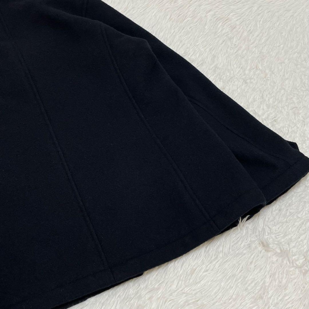 未使用級 エルヴィエプロダクションズ フランス製 ピーコート メルトン ネイビー