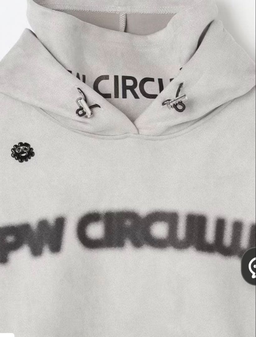 PW CIRCULUS スエード調パーカー