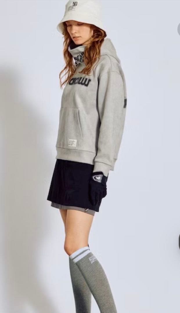 PW CIRCULUS スエード調パーカー