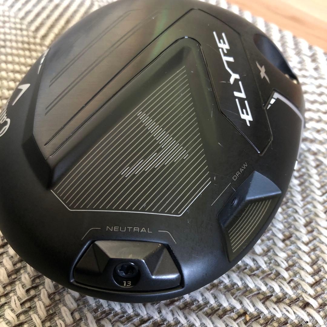 希少callawayELYTEドライバー　ナイトエディション