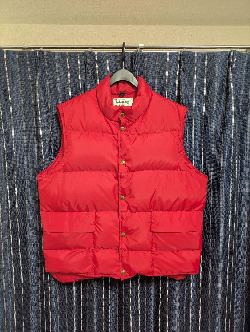 80s L.L.Bean ダウンベスト　patagoniaパフボール　usa製