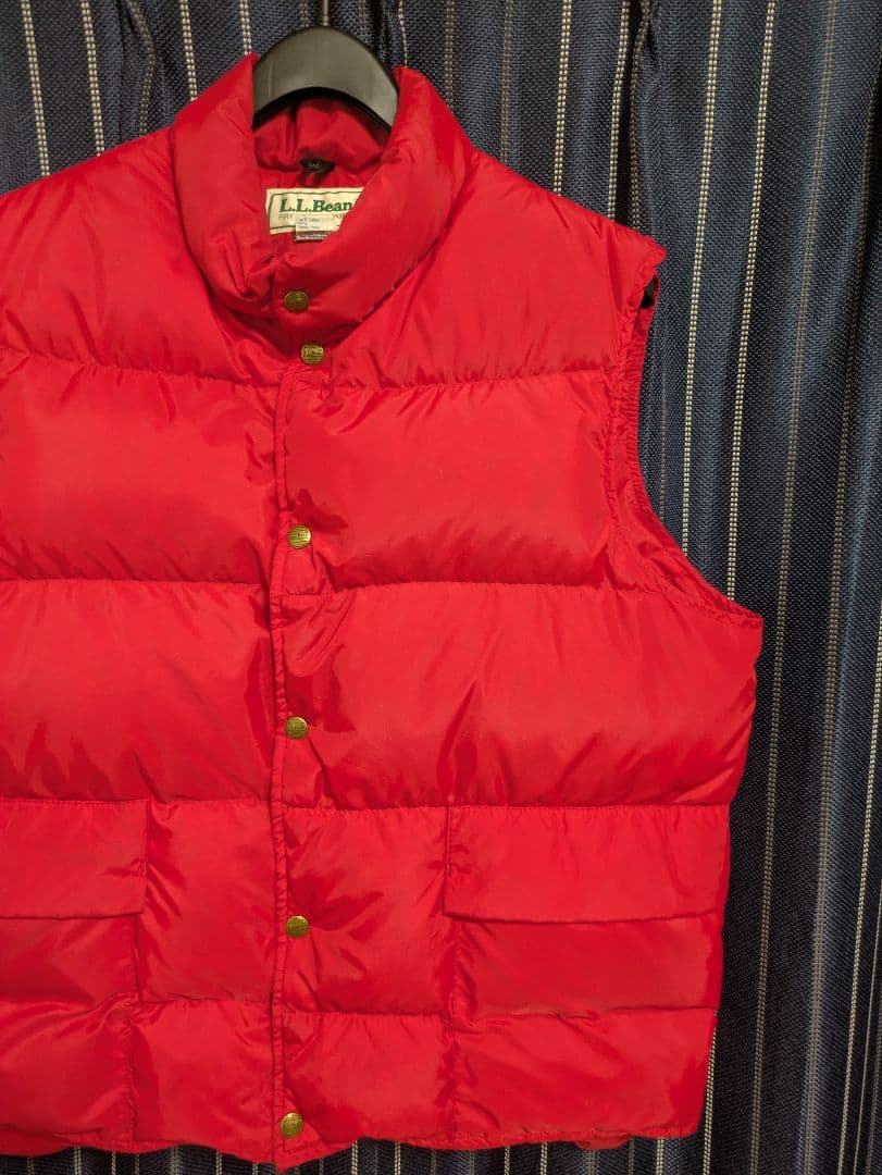80s L.L.Bean ダウンベスト　patagoniaパフボール　usa製