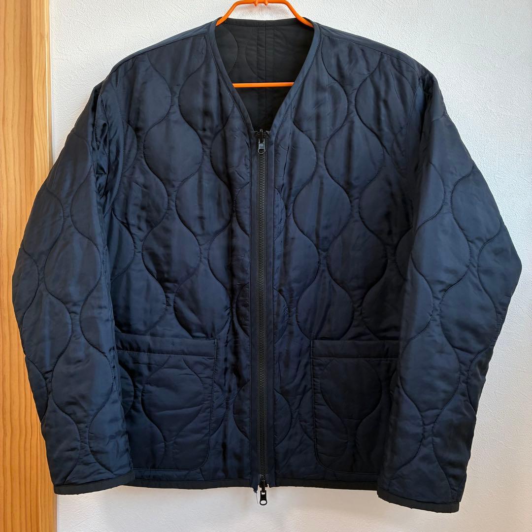 plantation リバーシブル　コート　ジャケット　プランテーション　黒紺