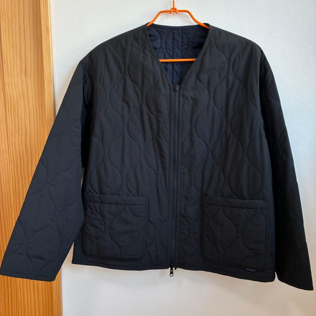 plantation リバーシブル　コート　ジャケット　プランテーション　黒紺