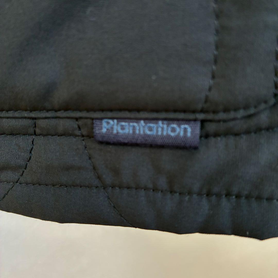 plantation リバーシブル　コート　ジャケット　プランテーション　黒紺