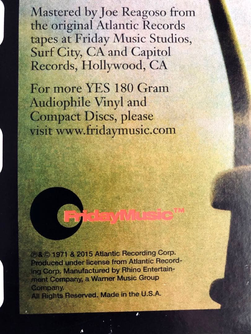 【希少フライデーミュージック45回転2枚組】 イエス　サード・アルバム