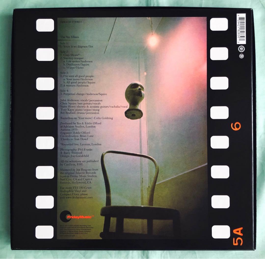 【希少フライデーミュージック45回転2枚組】 イエス　サード・アルバム