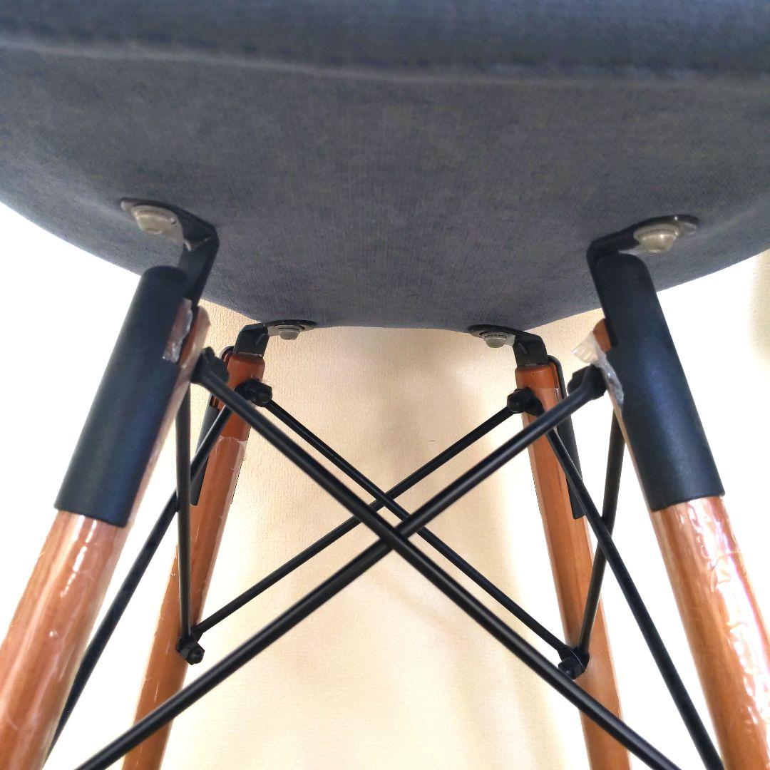 2脚セット　チェア　イームズ　ネイビー　ダイニング　北欧　おしゃれ　シェル