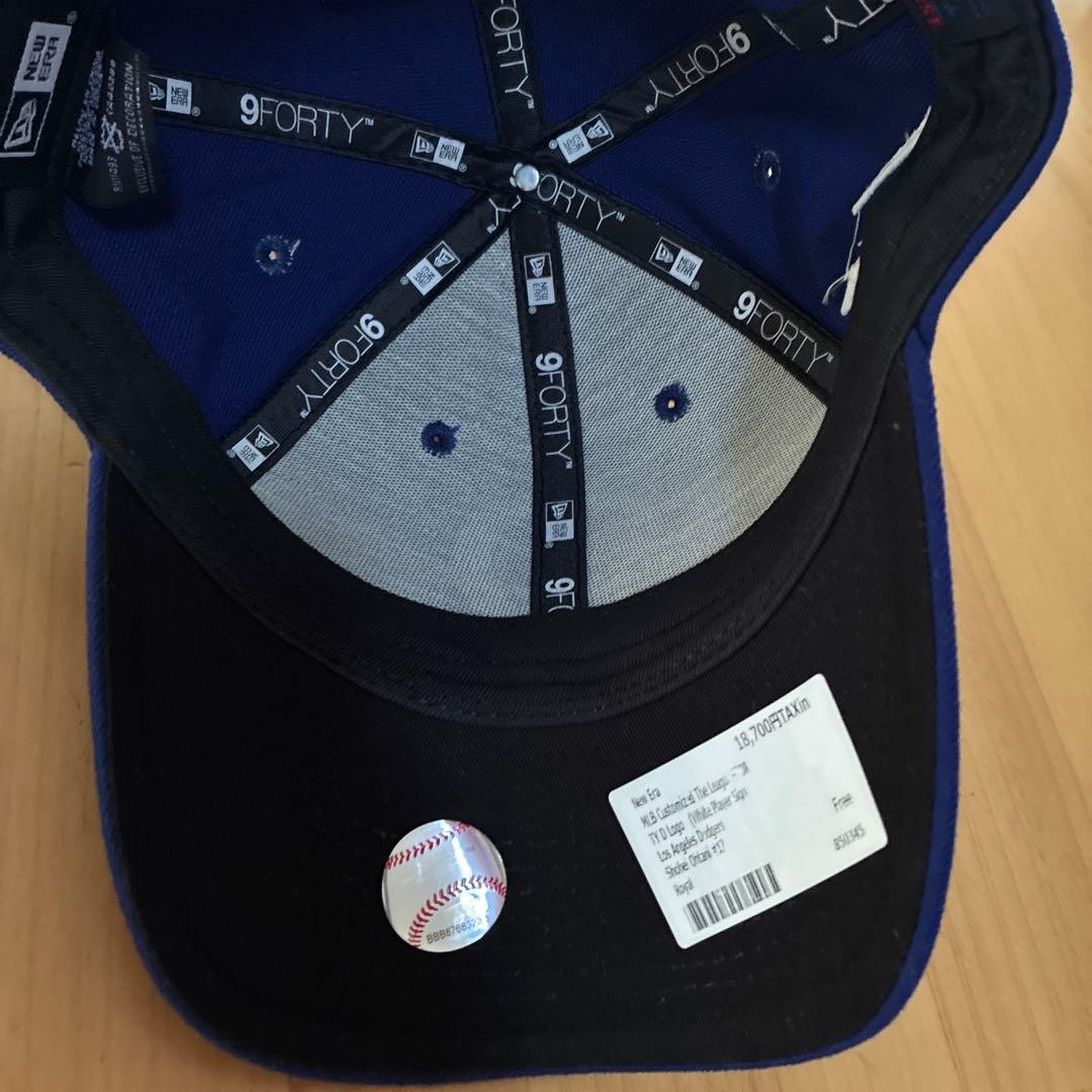 New Era 9FORTY ネイビーキャップ