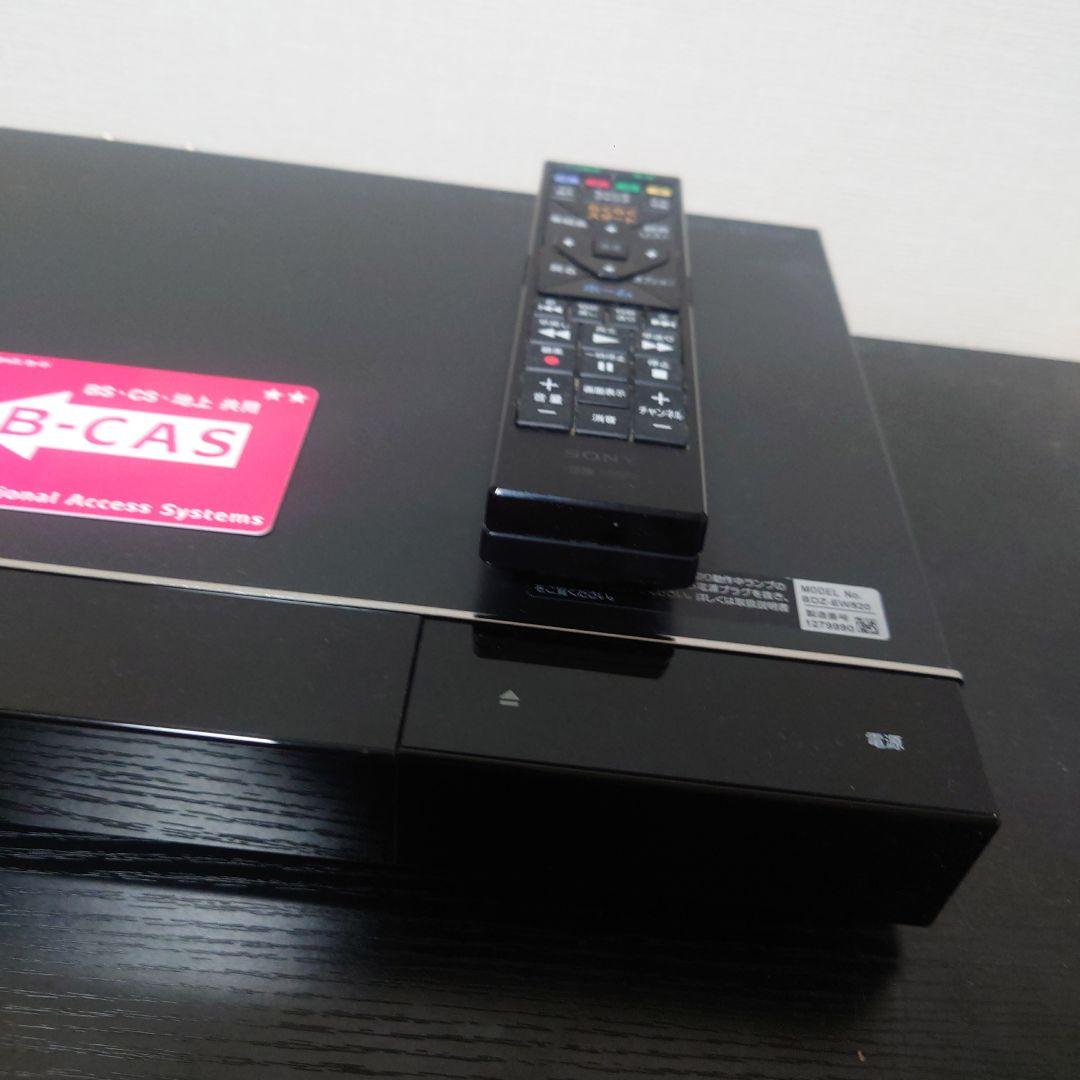 SONY BDZ-EW520 W録画対応 ブルーレイレコーダー　純正リモコン付