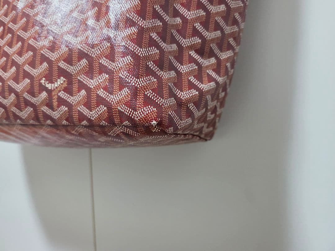Goyard ゴヤール サンルイPM トートバック レッド