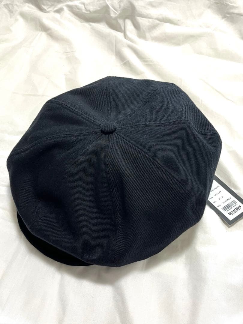 Mr.FATMAN DONNY CASQUETTE Black XL 新品未使用
