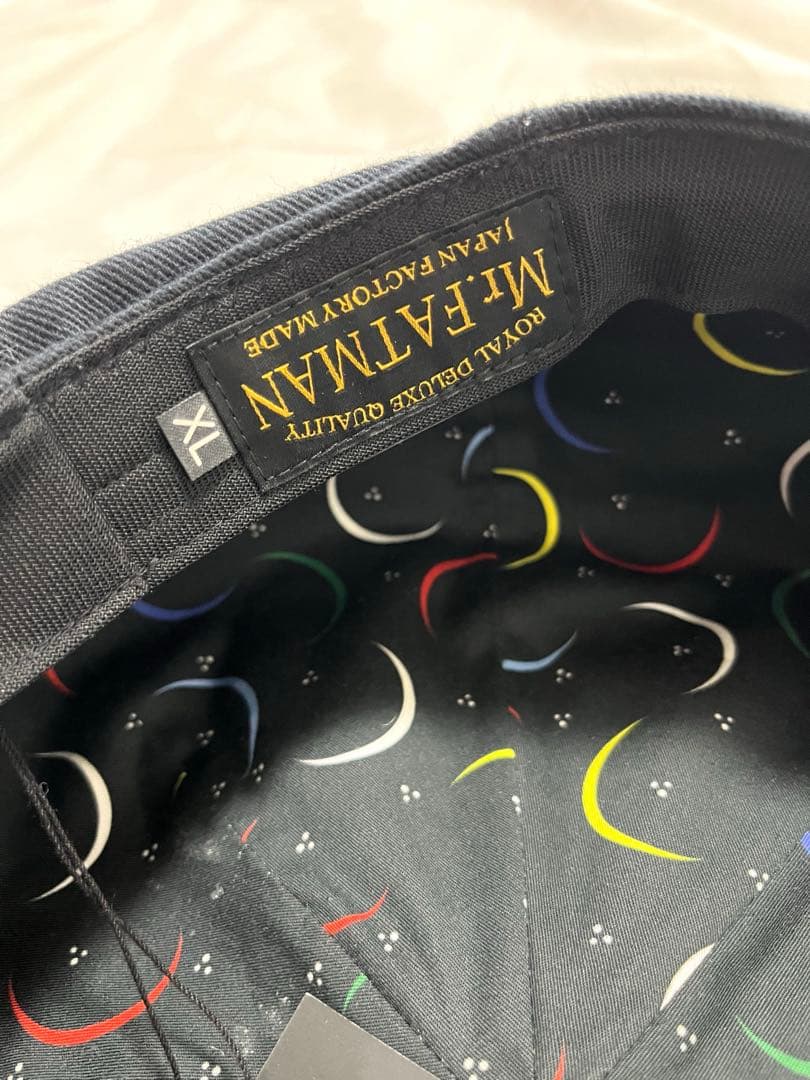 Mr.FATMAN DONNY CASQUETTE Black XL 新品未使用