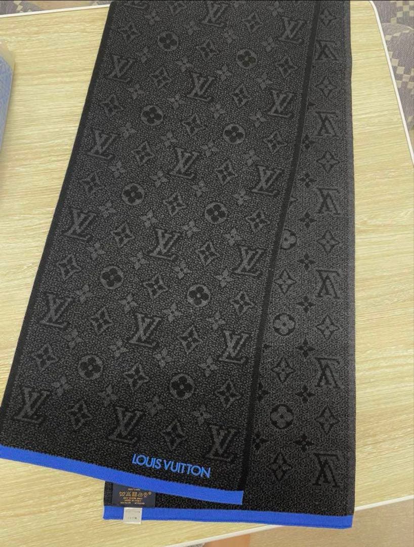 新品未使用　ルイヴィトン　ニット　マフラー　手袋　帽子　3点セット