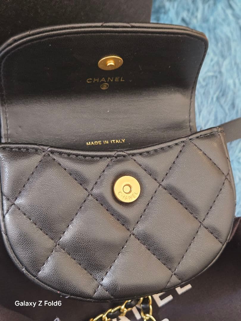 CHANEL シャネル ノベルティ パールハンドル ミニ チェーンバッグ